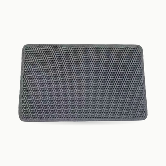 Tapis de litière pour chat Doux Pas Félin gris